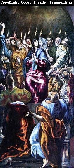 El Greco Ausgiebung des Hl. Geistes